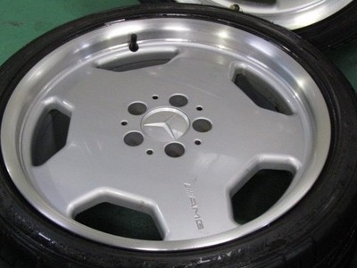 JDM Mercedes-Benz W210 E-Class Genuine AMG Styling 2 S210 8J 9J +31 +3 (No Tires) - Image 6