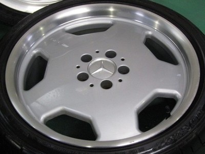 JDM Mercedes-Benz W210 E-Class Genuine AMG Styling 2 S210 8J 9J +31 +3 (No Tires) - Image 7