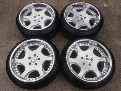 JDM Deep rim WEDS Kranze BAZREIA wheels re-barreled 18x10J OFF +36/+33 (No Tires)