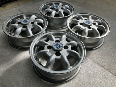 JDM Rare Subaru Genuine Option 12MINILITE minilight 4-Wheel Set 4J +45 (No Tires) - Image 8