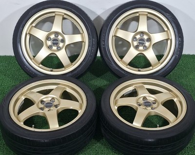 JDM Rare RAYS SUBARU Genuine 17-inch Forging Wheels PCD 100 7J +55 5H (No Tires)