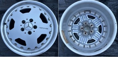 JDM Mercedes-Benz AMG Genuine Wheel 4-Wheel Set HWA1244001302 17x7.5J 5 (No Tires) - Image 2