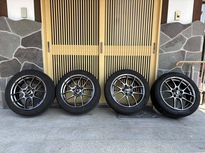 JDM BBS Wheels RF501 4-Pack + Bonus RF501 with some scratches 1 piece (No Tires)