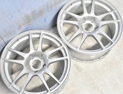 JDM Lightweight Direzza R.S.C 178JJ 5H-114.3 +33 silver 4-Wheel Set CT9A CP9 (No Tires) - Image 4