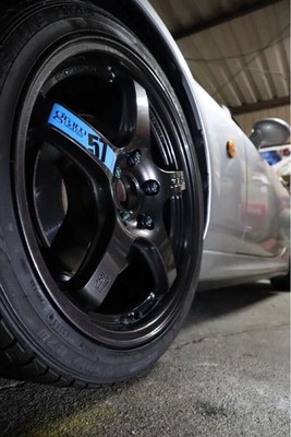 JDM RAYS Gram Lights 57CR 17-inch wheels 2-Wheel Set size 17" 7J 38" 114.3m (No Tires)