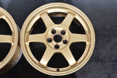 JDM Subaru GC8 Impreza WRX STI Genuine Option 16-inchRAYS forged 4-Whe (No Tires) - Image 3