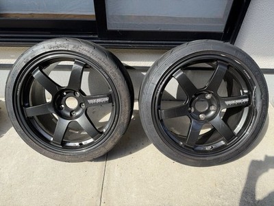 JDM RAYS VOLK RACING TE37 SAGA 18-inch 5H114.3 9.5J+45 2-Wheel Set one book (No Tires)