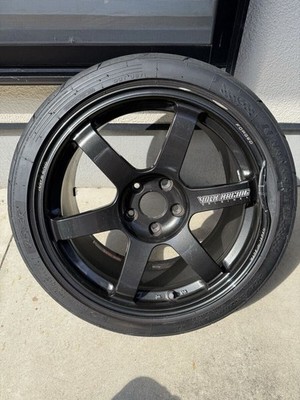 JDM RAYS VOLK RACING TE37 SAGA 18-inch 5H114.3 9.5J+45 2-Wheel Set one book (No Tires) - Image 2