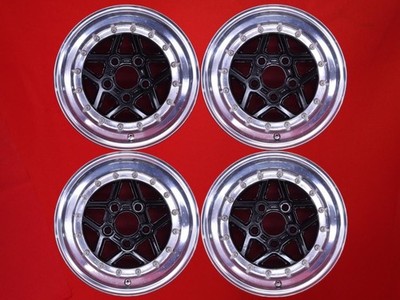 JDM Out of print rare August Japan Feroche aluminum wheels used 4-Wheel Set (No Tires)