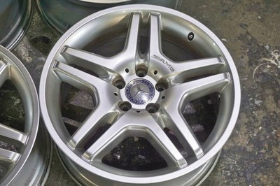 JDM Rare Mercedes-Benz genuine Styling4 AMG 18-inch 8.5J +44 9J +44 PC (No Tires) - Image 3
