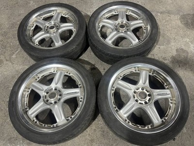 JDM Rare RAYS VOLK RACING GT-C 17x7J +37 PCD100 5H 4-Wheel Set br RAYS (No Tires)