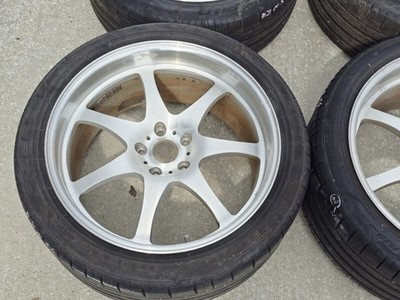 JDM 4 Rare Item Fairlady Z central20 ZSPORT Wheels 18inch 8.5J+22 19in (No Tires) - Image 2