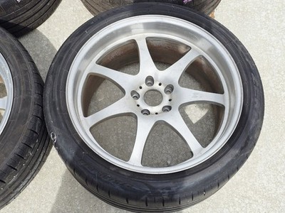 JDM 4 Rare Item Fairlady Z central20 ZSPORT Wheels 18inch 8.5J+22 19in (No Tires) - Image 3