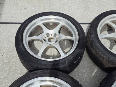 JDM 4 Rare Item Fairlady Z central20 ZSPORT Wheels 18inch 8.5J+22 19in (No Tires) - Image 5