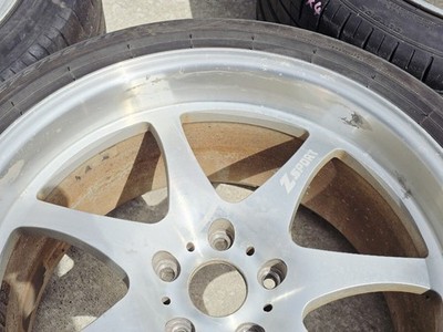 JDM 4 Rare Item Fairlady Z central20 ZSPORT Wheels 18inch 8.5J+22 19in (No Tires) - Image 6