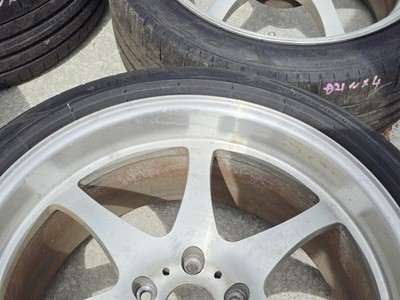 JDM 4 Rare Item Fairlady Z central20 ZSPORT Wheels 18inch 8.5J+22 19in (No Tires) - Image 7