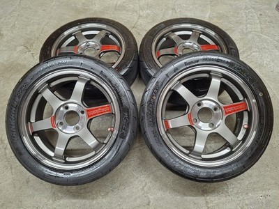 JDM Excellent ConditionRays Volk Racing TE37 SONIC Wheels and Tires 20 (No Tires) - Image 6