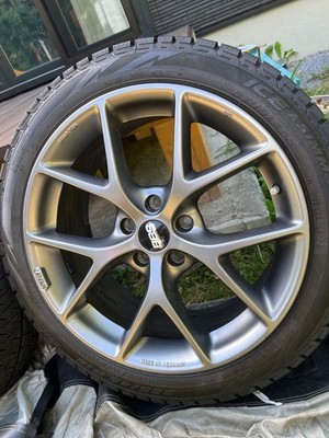 JDM BBS 18-inch tire and wheel set (No Tires)