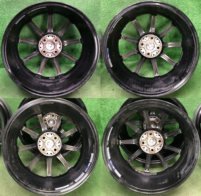 JDM 17RAYS gramLIGHTS 57G Aftermarket Used Aluminum Wheels 4-hole PCD1 (No Tires) - Image 3
