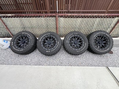 JDM Wheels: WEDS Mudvance 08 17 6H139.7 8J+20 Flint Black 4-Wheel Set Tires: (No Tires)