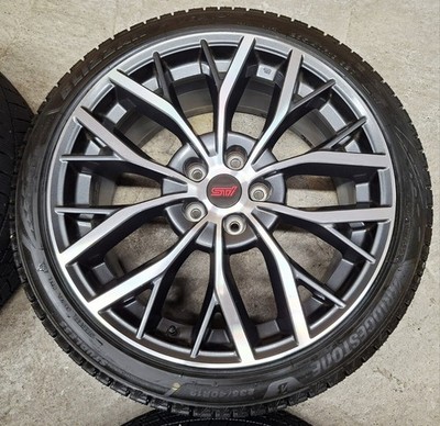 JDM Almost Subaru WRX STI Final Genuine Wheels and Tires 2023 Bridgest (No Tires) - Image 5