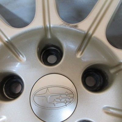 JDM Subaru genuine 17-inch 8J +53 5H114.3 56mm aluminum wheels set of (No Tires) - Image 8