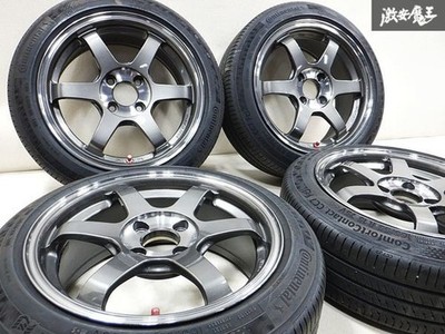 JDM Beautiful RAYS TE37 SONIC SL forging 15x6.5J +35 PCD100 4H 165/55R1 (No Tires) - Image 2