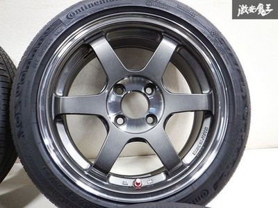 JDM Beautiful RAYS TE37 SONIC SL forging 15x6.5J +35 PCD100 4H 165/55R1 (No Tires) - Image 4