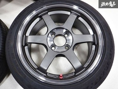 JDM Beautiful RAYS TE37 SONIC SL forging 15x6.5J +35 PCD100 4H 165/55R1 (No Tires) - Image 5