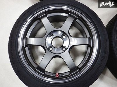 JDM Beautiful RAYS TE37 SONIC SL forging 15x6.5J +35 PCD100 4H 165/55R1 (No Tires) - Image 6
