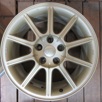 JDM Subaru genuine 17-inch 8J +53 5H114.3 56mm aluminum wheels set of (No Tires) - Image 10