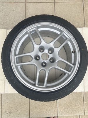 JDM Nissan Skyline GT-R BCNR33 R33 Genuine Wheels 9J +30 5H PCD114.3 F (No Tires) - Image 2