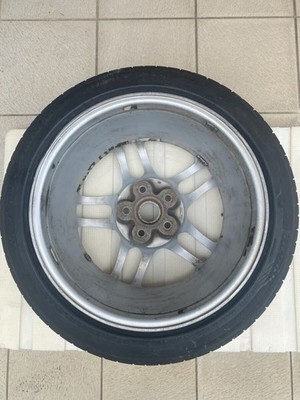 JDM Nissan Skyline GT-R BCNR33 R33 Genuine Wheels 9J +30 5H PCD114.3 F (No Tires) - Image 3