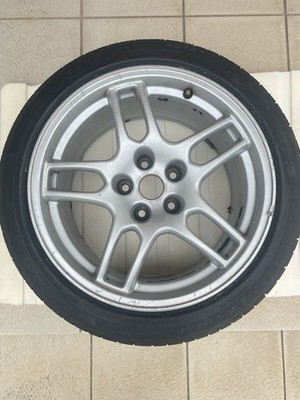 JDM Nissan Skyline GT-R BCNR33 R33 Genuine Wheels 9J +30 5H PCD114.3 F (No Tires) - Image 4