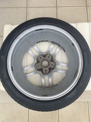 JDM Nissan Skyline GT-R BCNR33 R33 Genuine Wheels 9J +30 5H PCD114.3 F (No Tires) - Image 5