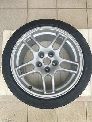 JDM Nissan Skyline GT-R BCNR33 R33 Genuine Wheels 9J +30 5H PCD114.3 F (No Tires) - Image 6