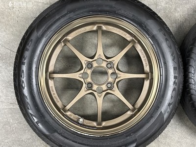 JDM Forging deep groovesRAYS Volk Racing CE28N 15in 6JJ +45 PCD100 Pir (No Tires) - Image 3