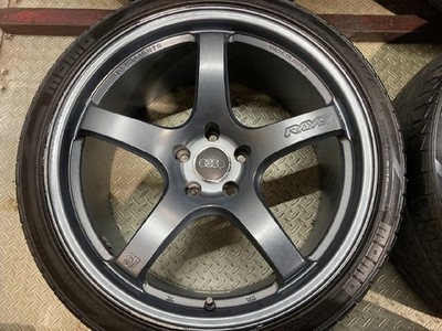 JDM Momo Outrun M3 255/35ZR19Summer Tires RAYS Gravillage Itz GL-57CR (No Tires) - Image 4