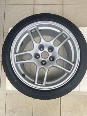 JDM Nissan Skyline GT-R BCNR33 R33 Genuine Wheels 9J +30 5H PCD114.3 F (No Tires) - Image 8