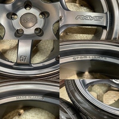 JDM Momo Outrun M3 255/35ZR19Summer Tires RAYS Gravillage Itz GL-57CR (No Tires) - Image 6