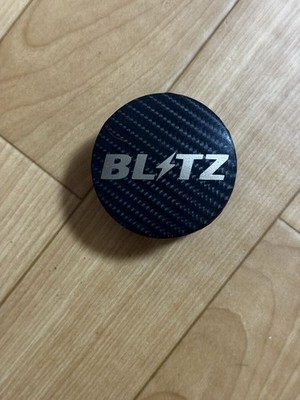 JDM BLITZ aluminum wheel center caps 2 pieces sold separately carbon f (No Tires) - Image 3