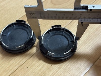 JDM BLITZ aluminum wheel center caps 2 pieces sold separately carbon f (No Tires) - Image 7