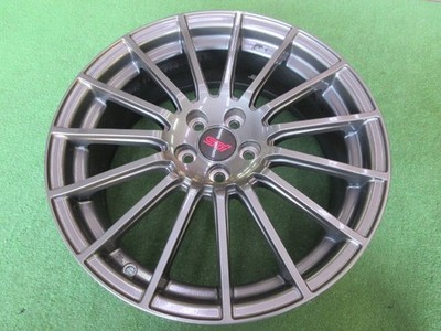 JDM Subaru STI option wheels 7J-18 5H100 +48 gunmetal color Enkei MA (No Tires) - Image 4