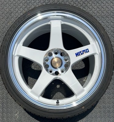 JDM 4-Wheel Set NISMO 40th Anniversary RAYS NISMO LMGT4 18x9J +22 SAILUN (No Tires) - Image 4