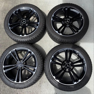 JDM Genuine Mercedes-Benz winter tire set for CLA-Class 18-inch wheels (No Tires)