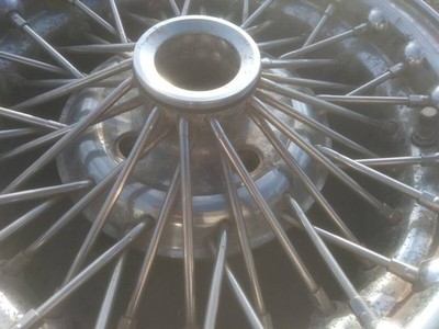 JDM CMW wire wheels Cragar? 15-inch 6.5J +23? 114.3 bolt pattern 4 hol (No Tires) - Image 4