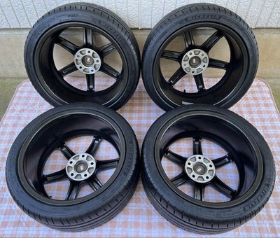 JDM RareRAYS TE37 SAGA 188J45 189J50 5H-PCD120 BMW 1 series E87 E82 E8 (No Tires) - Image 6