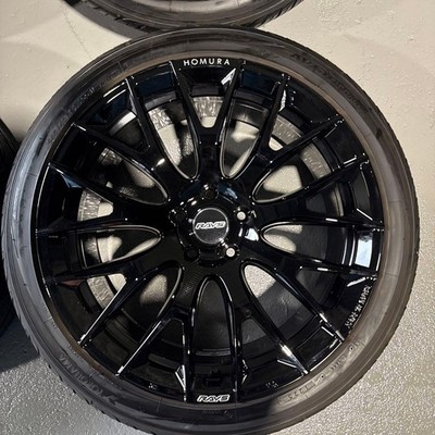 JDM 21-inch RAYS HOMURA 29 PLUS wheels for 40 series Alphard. (No Tires) - Image 4