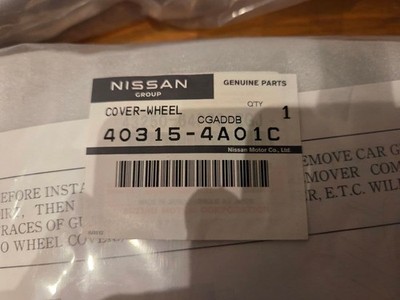 JDM Genuine Nissan wheel caps set of 4 (No Tires) - Image 5