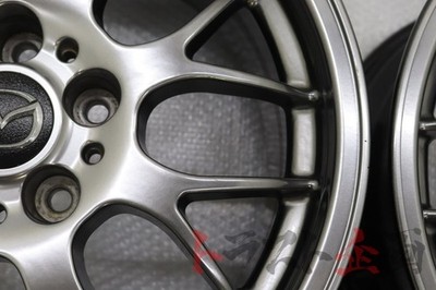 BBS Mazda FD3S RX-7 SpiritR TypeA 4Wheels 17x8+50 8.5+50 5x114.3 67 Hub67 - Image 6
